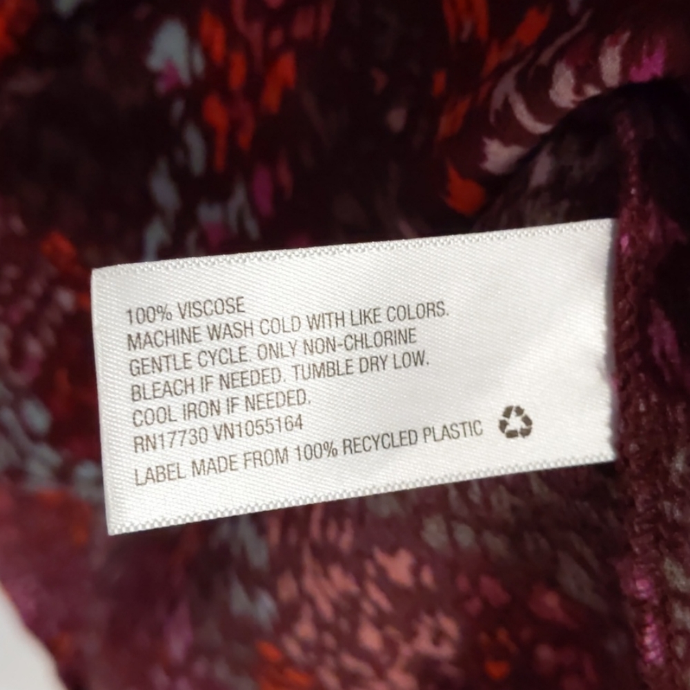 A New Day Animal Print Ruffle Shift Dress - Picture 7 of 7